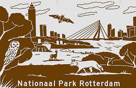 Nationaal Park Rotterdam bord